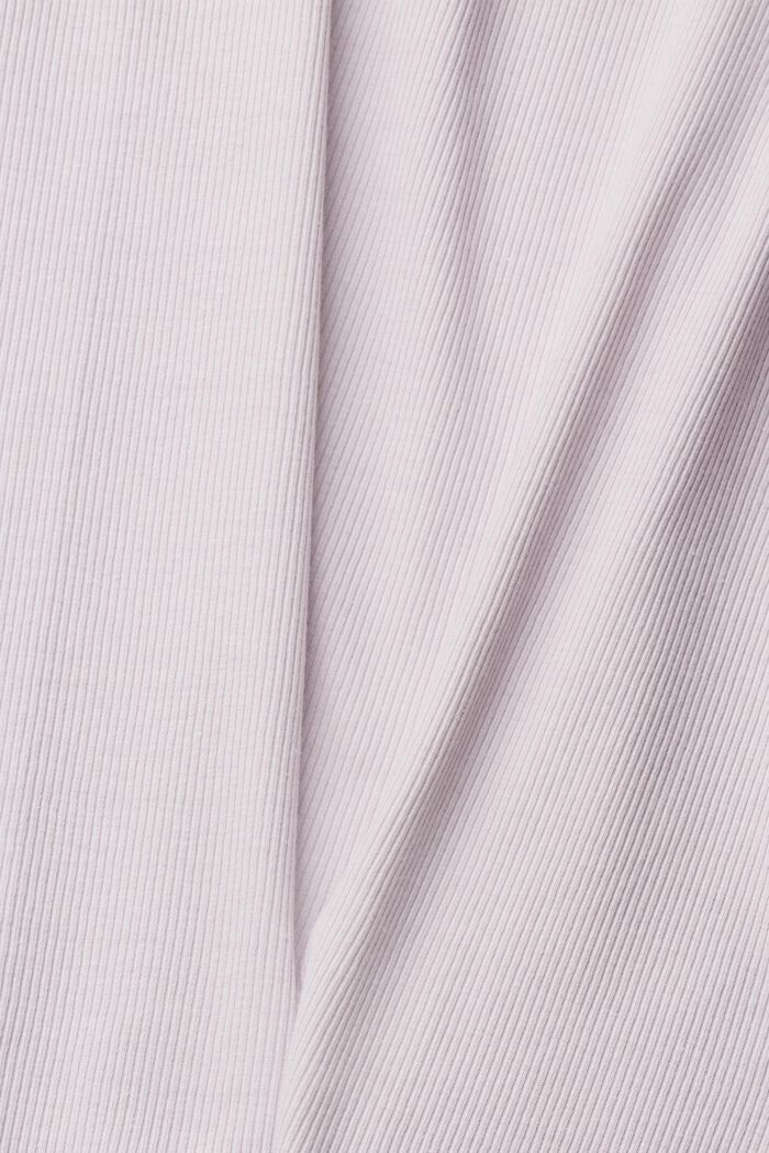 Koszulka na ramiączkach z koronkową lamówką, LAVENDER, detail image number 1