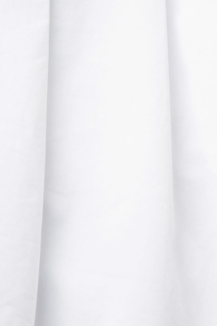 Spodnie bojówki z szerokimi nogawkami, WHITE, detail image number 6