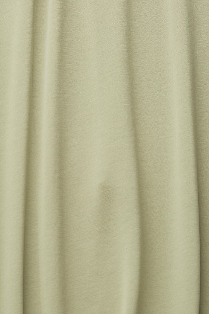Z włóknem TENCEL™: Spódnica midi z rozcięciami, LIGHT KHAKI, detail image number 4