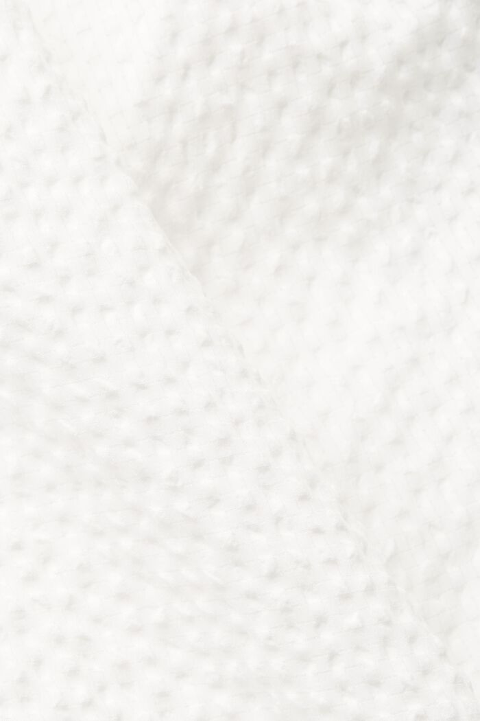 Bluzka z kory z bufiastymi rękawami, OFF WHITE, detail image number 4