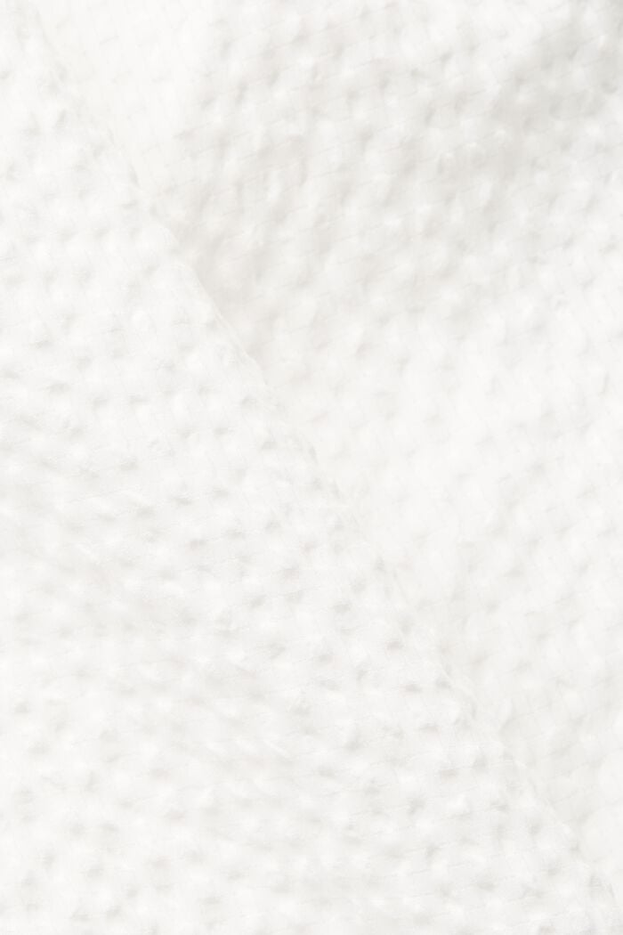 Bluzka z kory z bufiastymi rękawami, OFF WHITE, detail image number 4