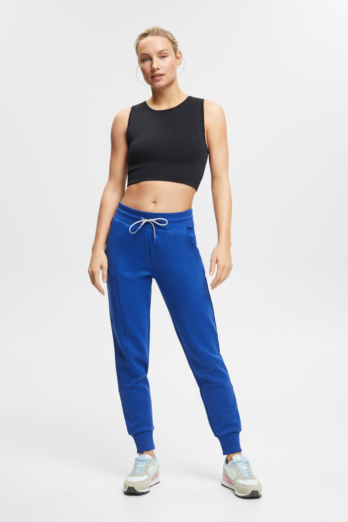 Spodnie joggingowe, mieszanka bawełniana, BRIGHT BLUE, detail image number 5