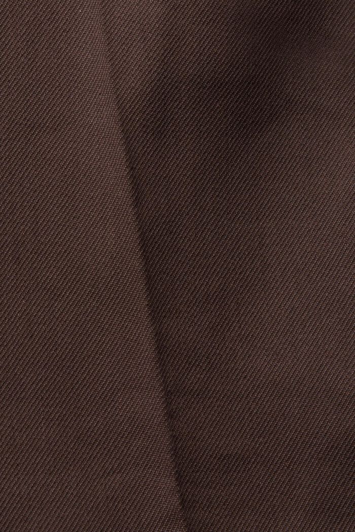 Spodnie HEMP Mix & Match, BROWN, detail image number 4