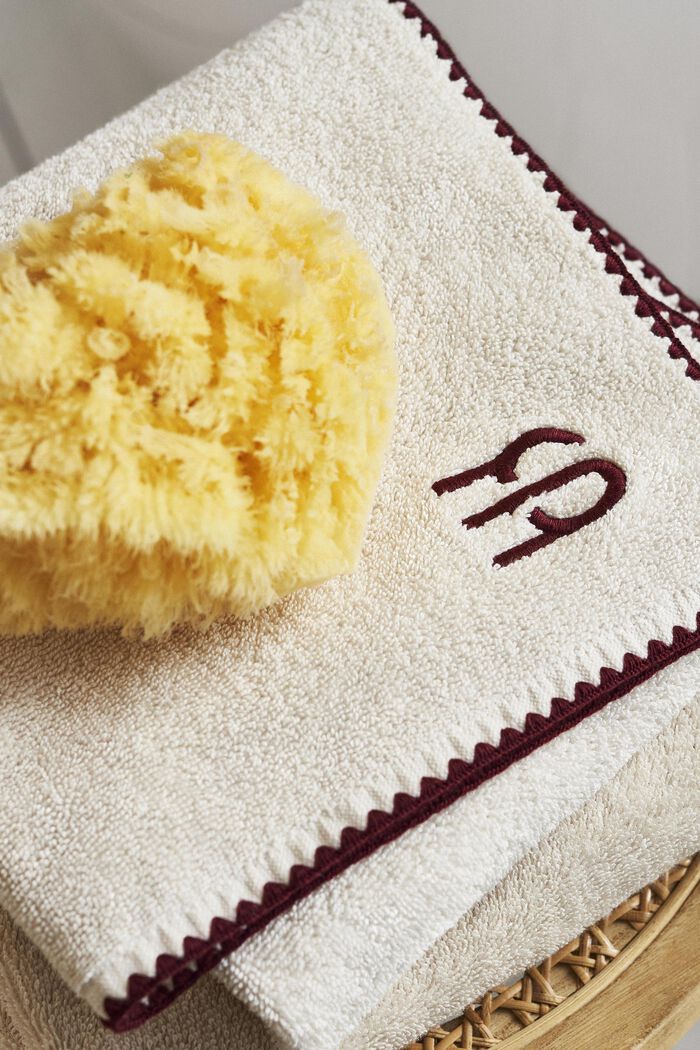Ręcznik w 100% z bawełny, SAND, detail image number 3