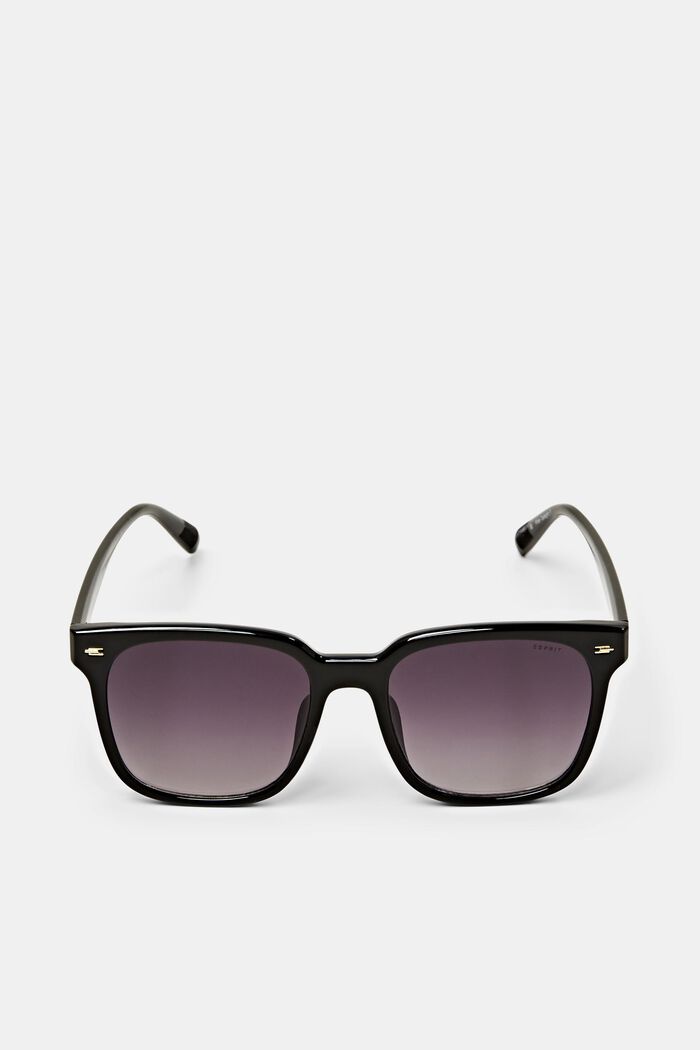 Lekkie okulary przeciwsłoneczne z acetatu, BLACK, detail image number 0