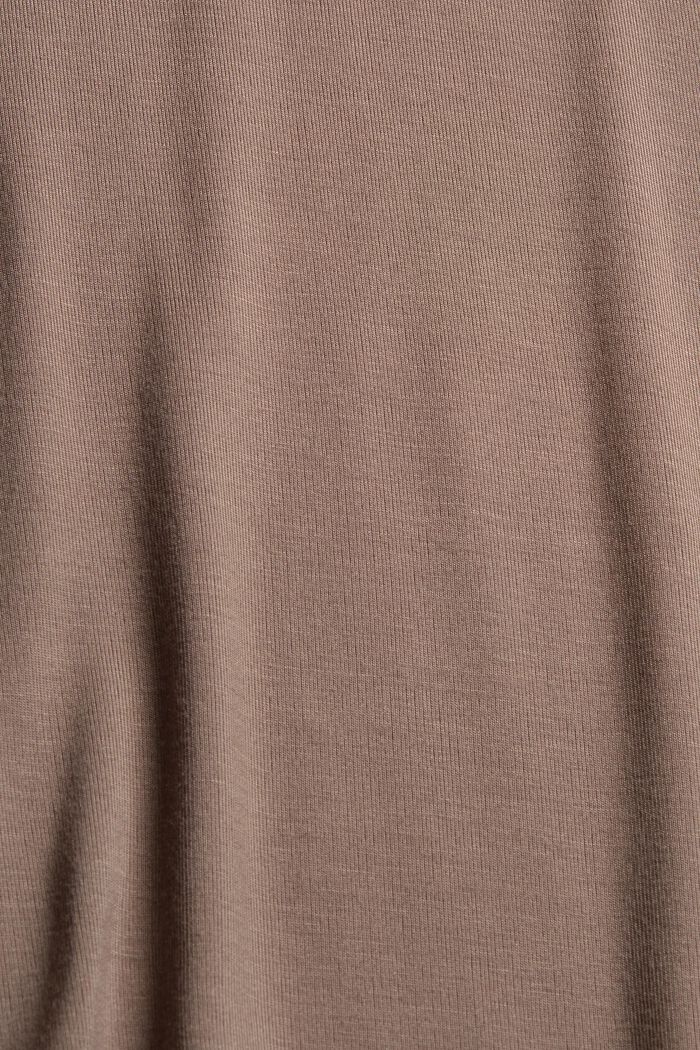 Jerseyowa piżama z LENZING™ ECOVERO™, TAUPE, detail image number 4
