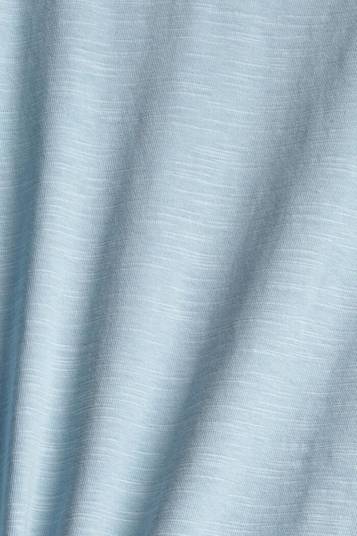 T-shirt ze 100% bawełny organicznej, GREY BLUE, detail image number 4