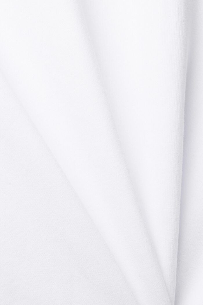 Z recyklingu: jednokolorowa bluza, WHITE, detail image number 2