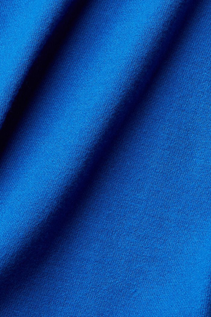 Sweter z golfem, BRIGHT BLUE, detail image number 1