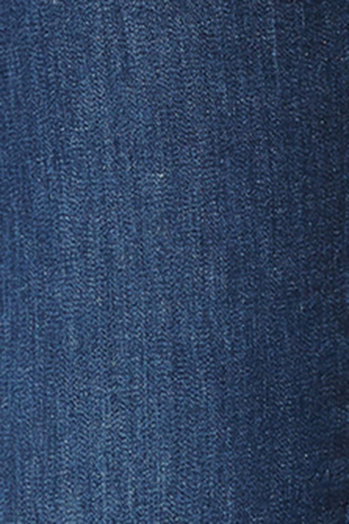 MATERNITY Jegginsy pod brzuch, BLUE DARK WASHED, detail image number 4