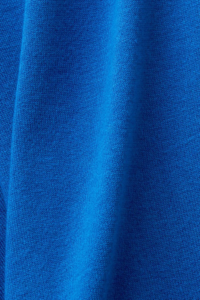 Sweter z golfem i rękawami à la nietoperz, BRIGHT BLUE, detail image number 5