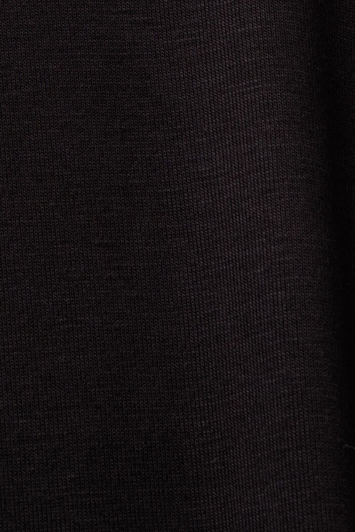 Koszulka od piżamy z LENZING™ ECOVERO™, BLACK, detail image number 4