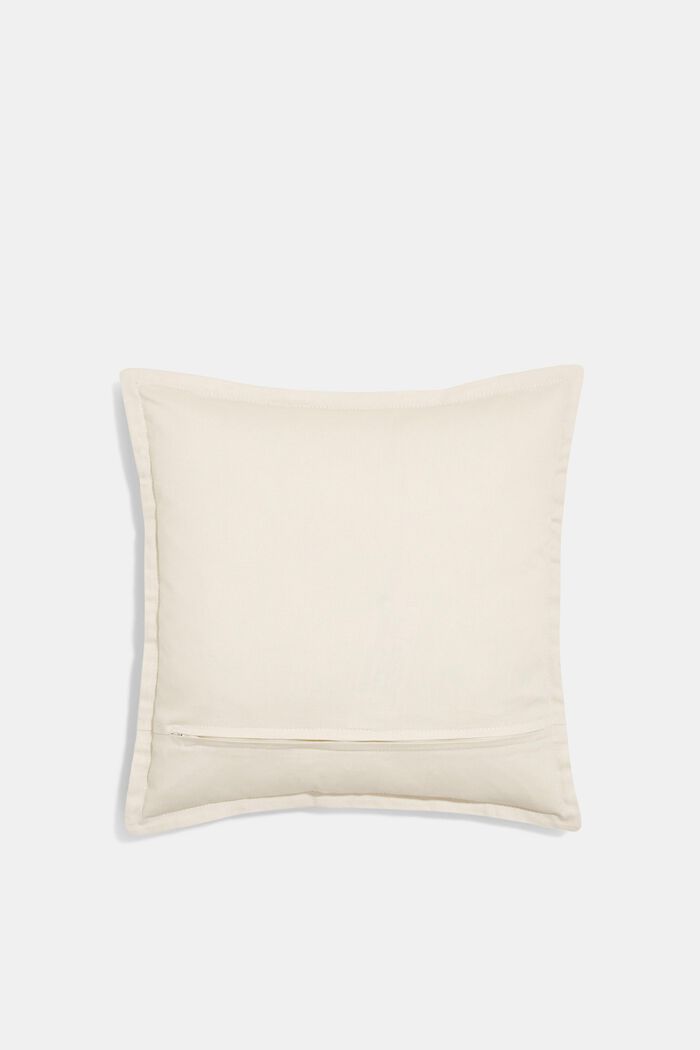 Dwukolorowa poszewka na poduszkę, 100% bawełny, BEIGE, detail image number 2