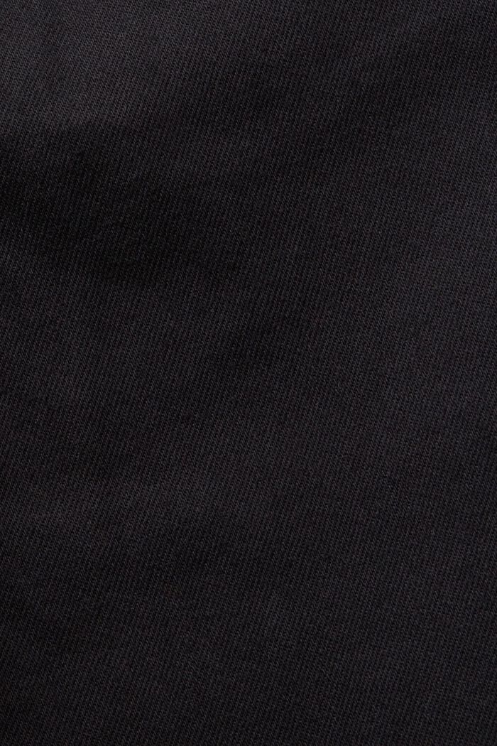 Nieblaknące dżinsy skinny, bawełna ze streczem, BLACK RINSE, detail image number 6