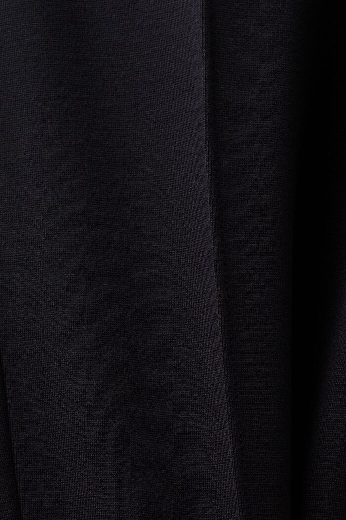 Spodnie z dżerseju Punto z rozcięciami, BLACK, detail image number 5