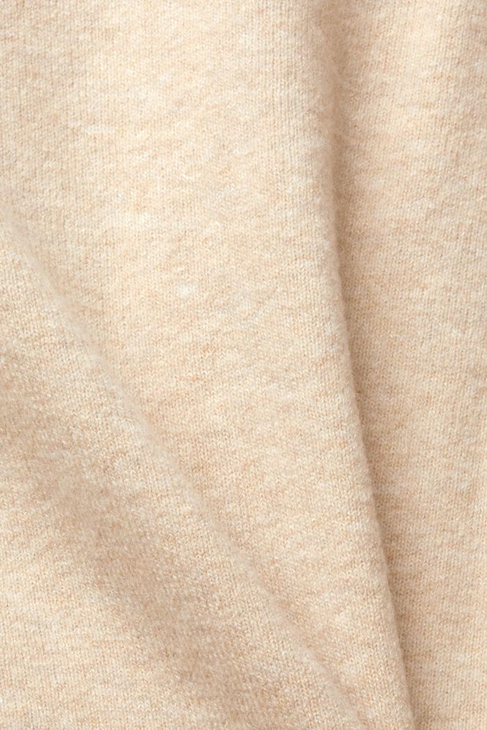 Z wełną: puszysty sweter, SAND, detail image number 1