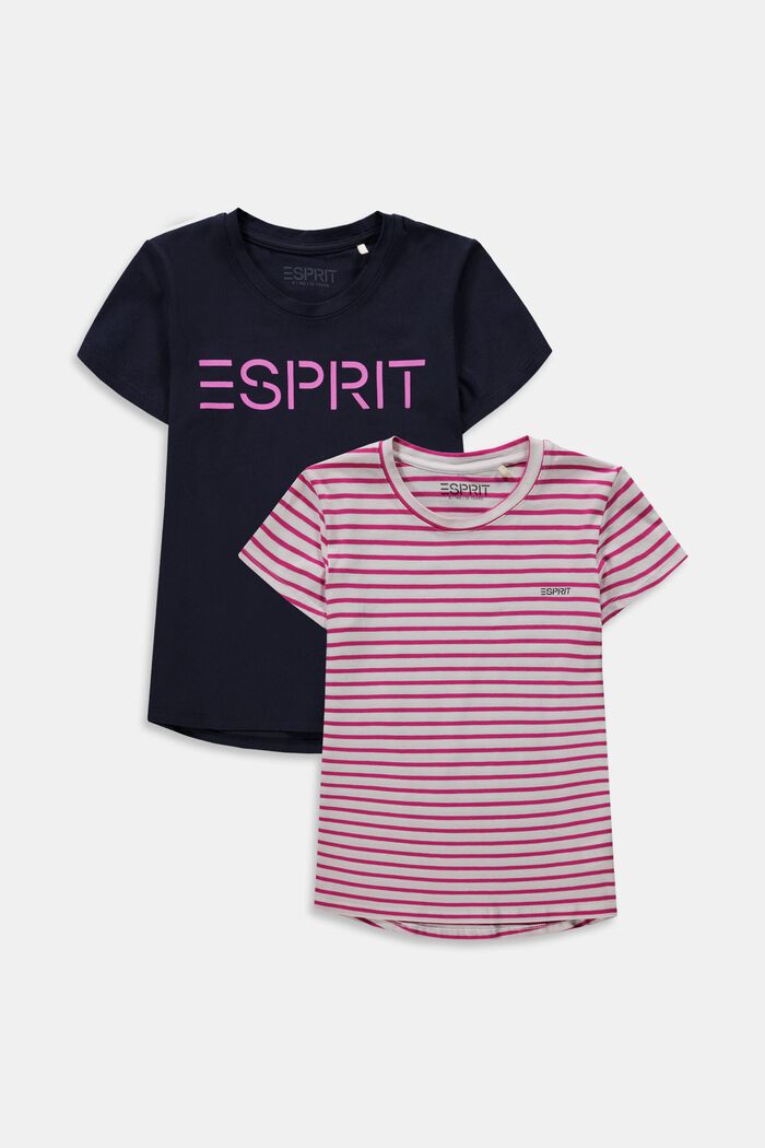 T-Shirts, PINK, overview