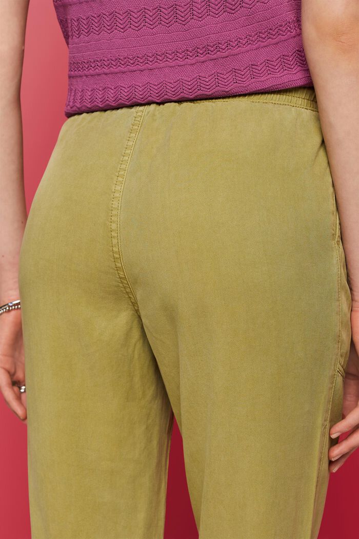 Spodnie z elastycznym pasem, PISTACHIO GREEN, detail image number 4