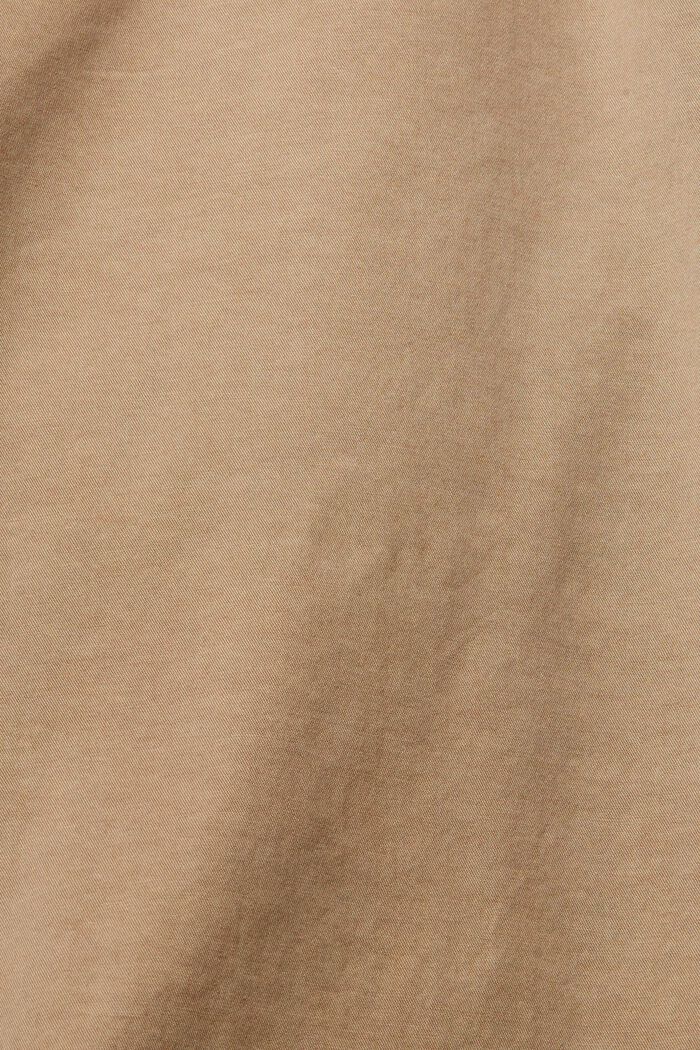 Spodnie chino z plecionym paskiem, TAUPE, detail image number 1