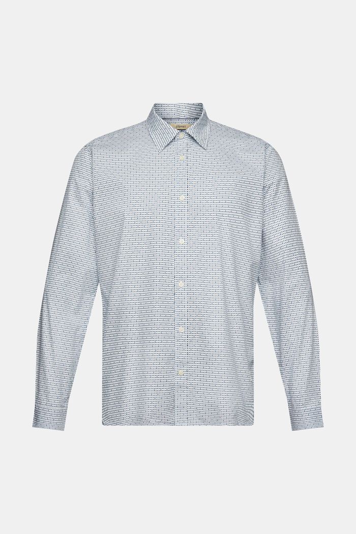 Koszula o fasonie slim fit ze wzorem na całej powierzchni, LIGHT BLUE, detail image number 6