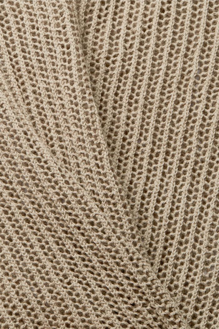 Sweter z dzianiny, PALE KHAKI, detail image number 6