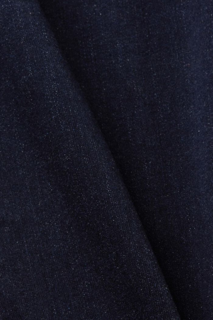 Elastyczne dżinsy straight leg, mieszanka bawełny, BLUE RINSE, detail image number 6