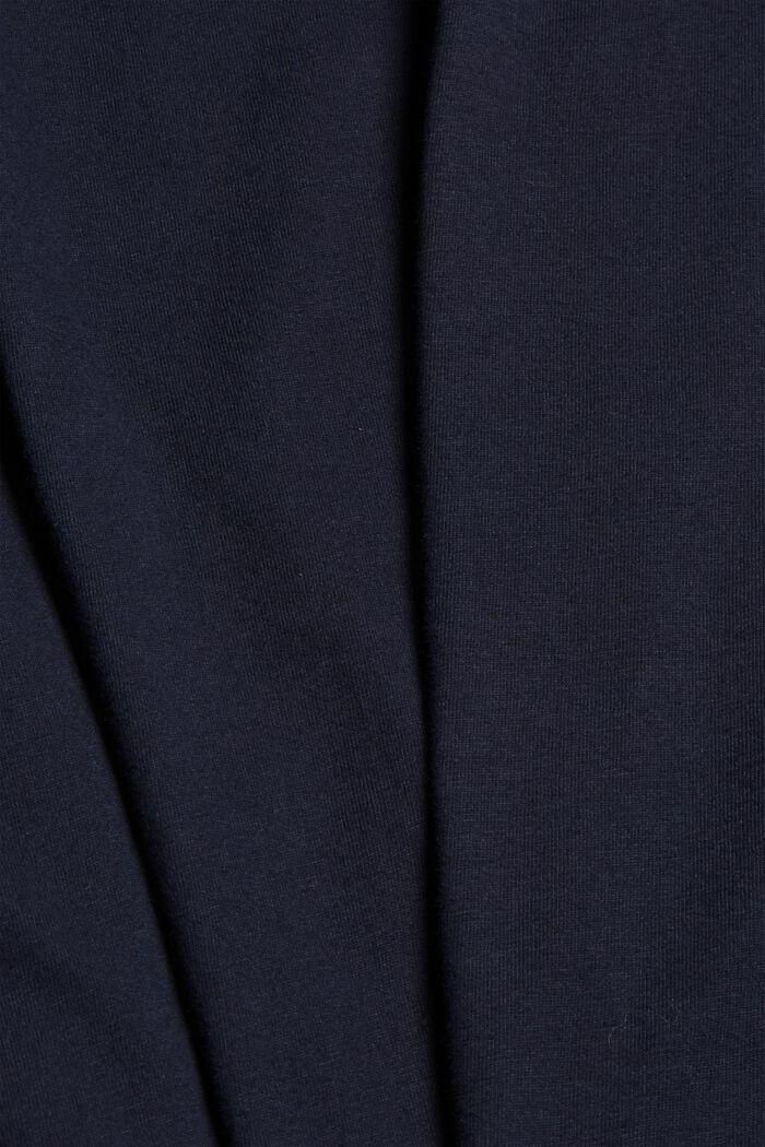 Jerseyowa piżama ze 100% bawełny ekologicznej, NAVY, detail image number 3