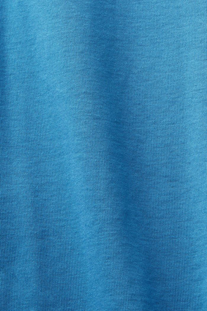 Bluzka z długim rękawem z bawełnianego dżerseju, BLUE, detail image number 5