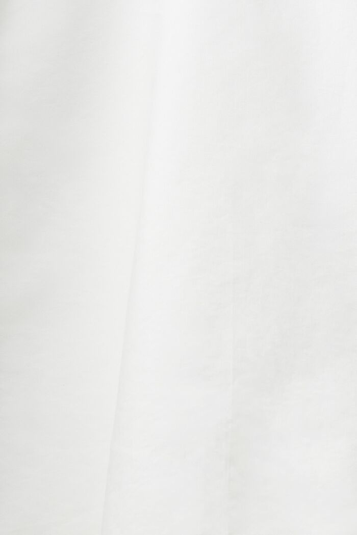 Haftowana bluzka z rozkloszowanymi rękawami, OFF WHITE, detail image number 4
