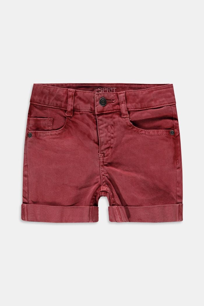 Shorts woven, GARNET RED, detail image number 0