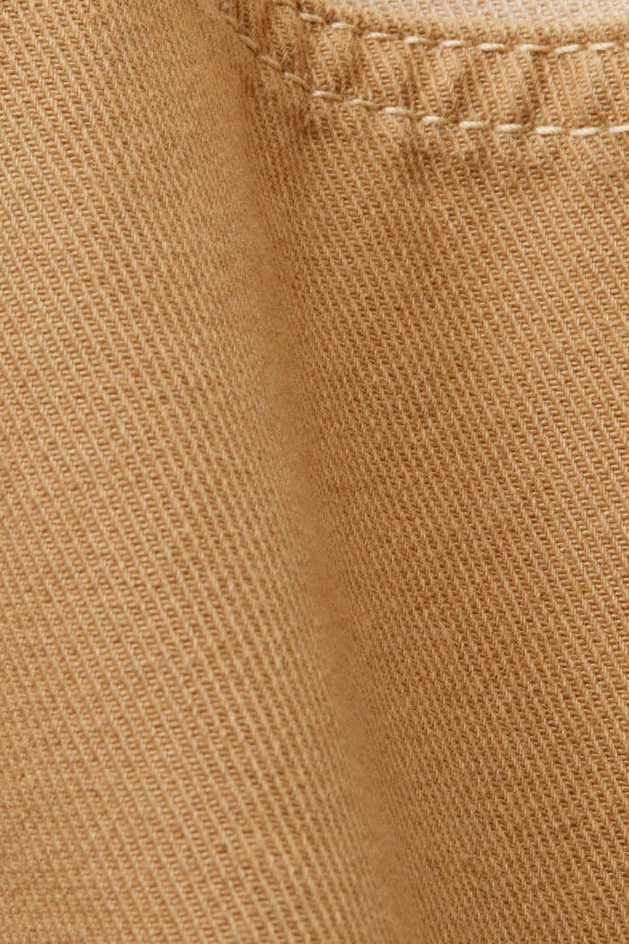 Kurtka koszulowa w patchworkowym stylu, BEIGE, detail image number 7