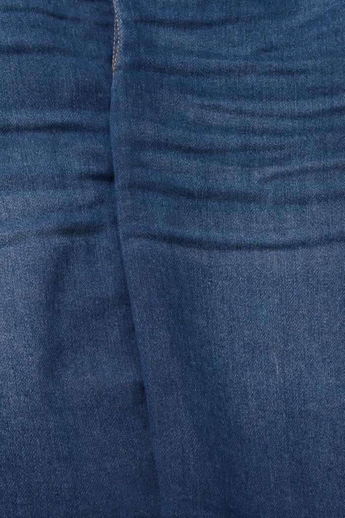 Dżinsowa spódnica ze ściąganym sznurkiem, BLUE DARK WASHED, detail image number 4