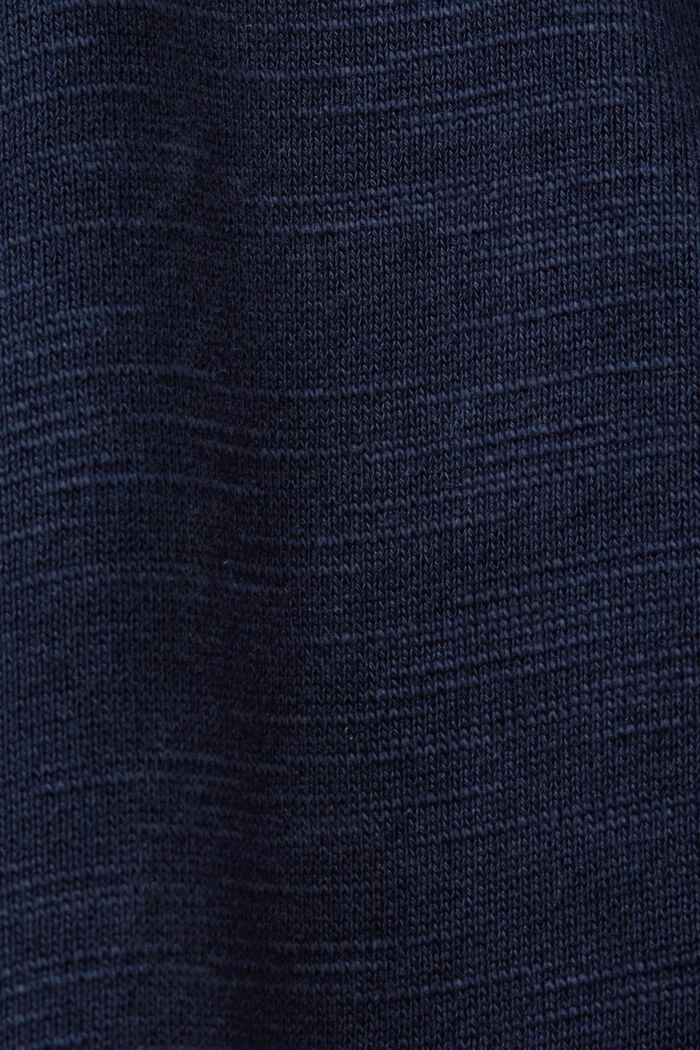 Rozpinana bluza z kapturem, 100% bawełna, NAVY, detail image number 4