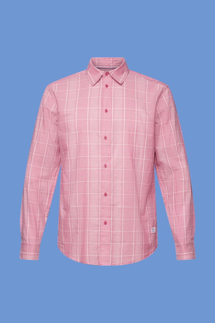 Lekka koszula w kratkę, 100% bawełny, DARK PINK, detail image number 5