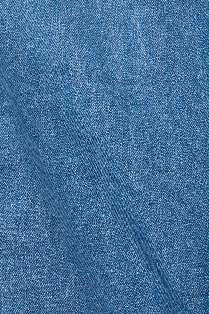 Dżinsowa koszula na zatrzaski, BLUE MEDIUM WASHED, detail image number 5