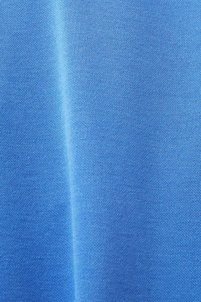 Dzianinowa sukienka z wiązanym paskiem, TENCEL™, BRIGHT BLUE, detail image number 5