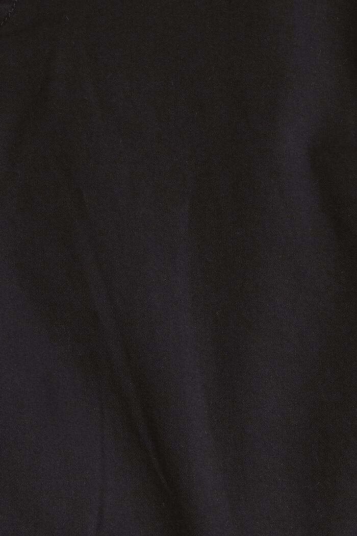 Szorty z tkanym paskiem, BLACK, detail image number 1