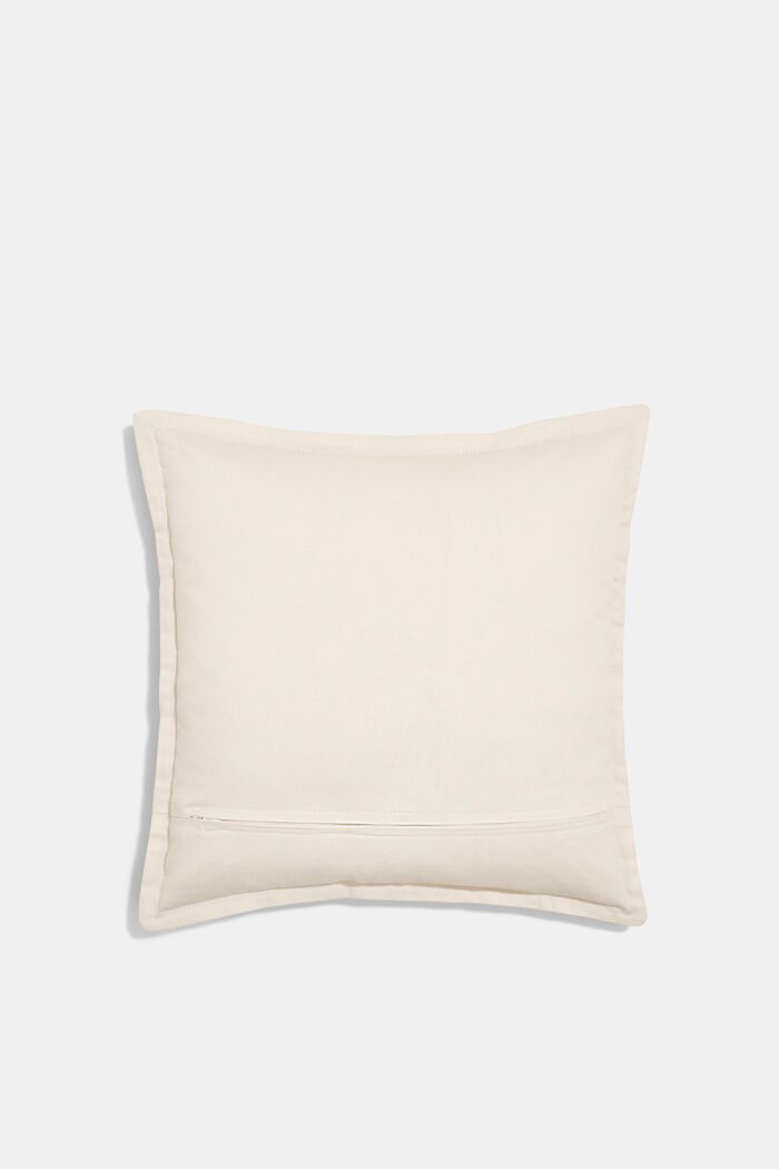Dwukolorowa poszewka na poduszkę, 100% bawełny, WHITE, detail image number 2