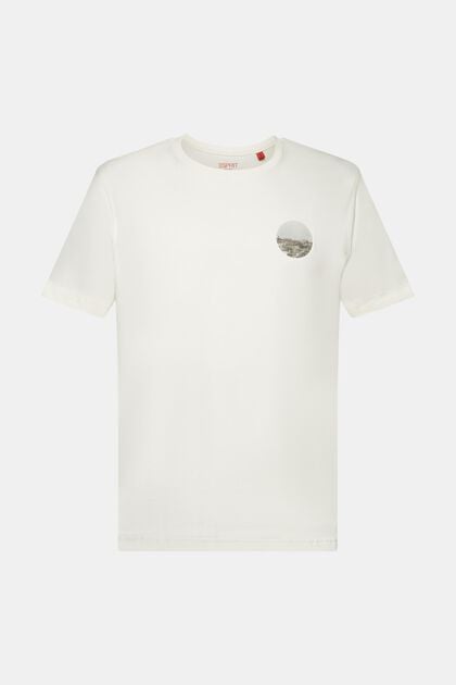 T-shirt z nadrukiem z przodu i z tyłu