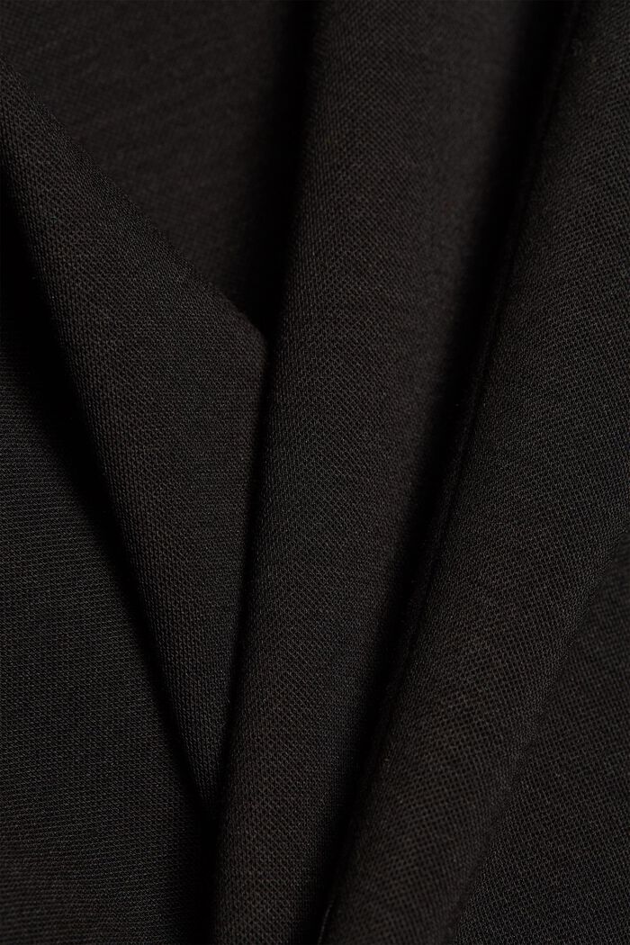 Spódnica ze streczem mix + match SOFT PUNTO, BLACK, detail image number 4