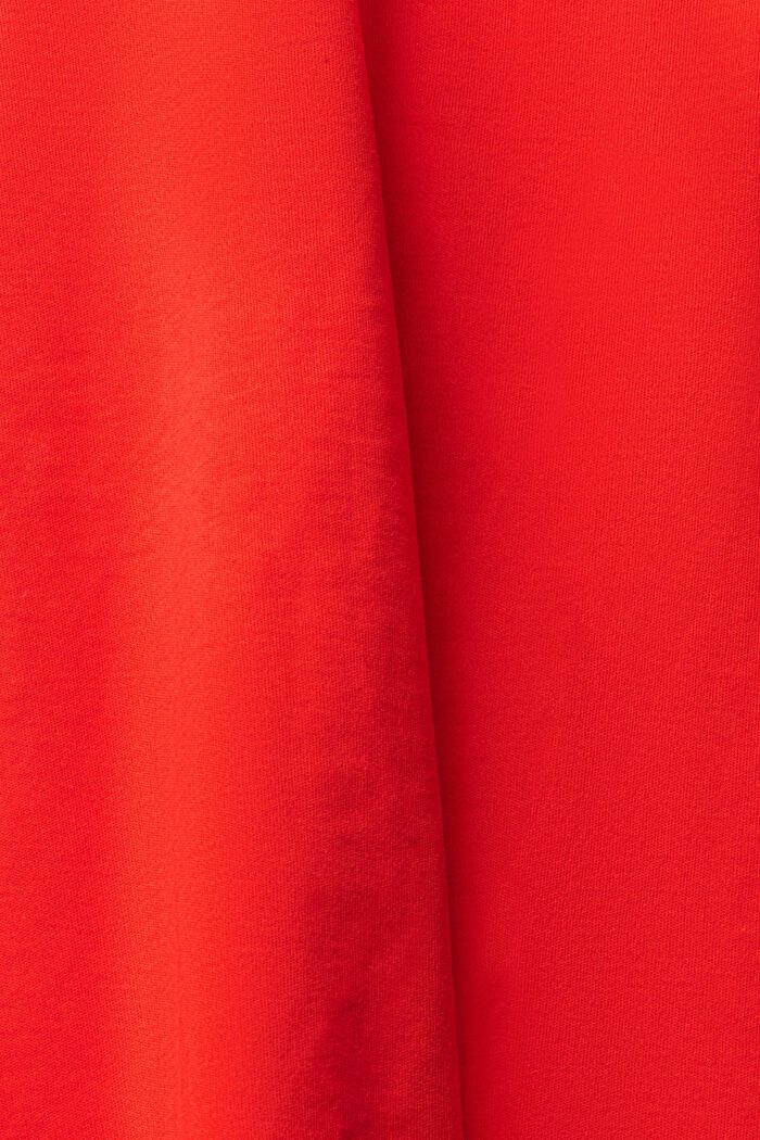 T-shirt z kieszonką na piersi, ORANGE RED, detail image number 5