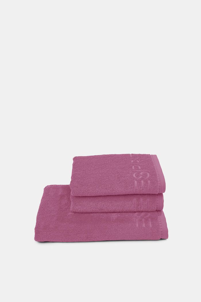 Z włóknem TENCEL™: zestaw 3 ręczników z froty, BLACKBERRY, detail image number 2
