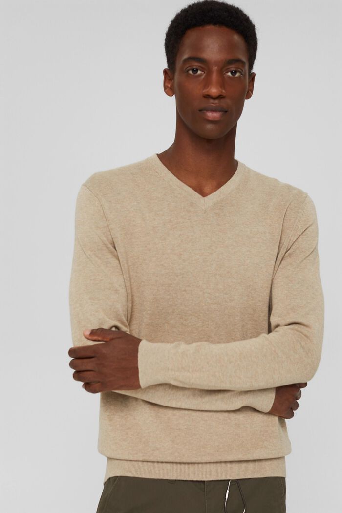 Sweter basic ze 100% bawełny Pima