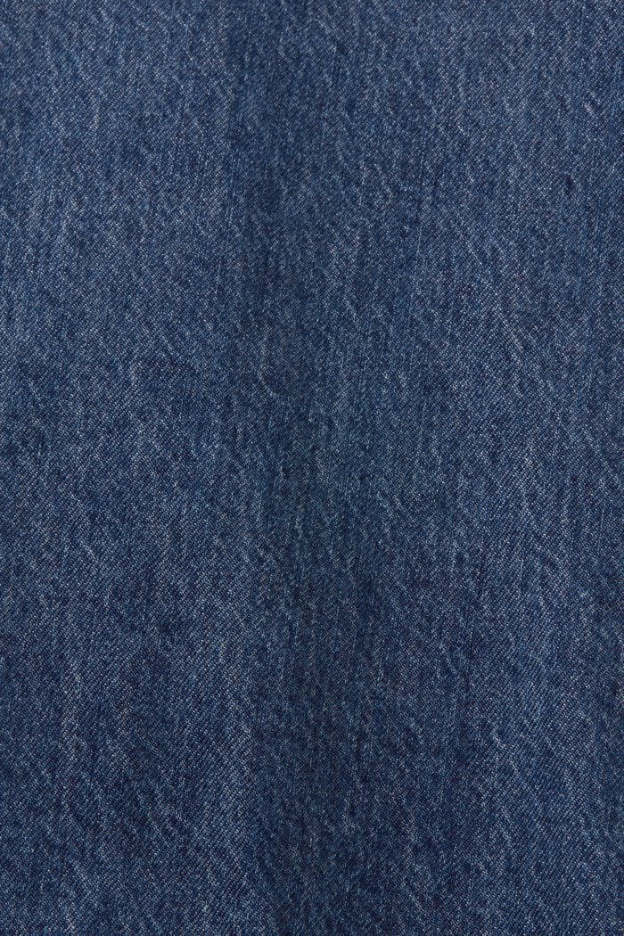 Dżinsowa koszula, 100% bawełny, BLUE MEDIUM WASHED, detail image number 4