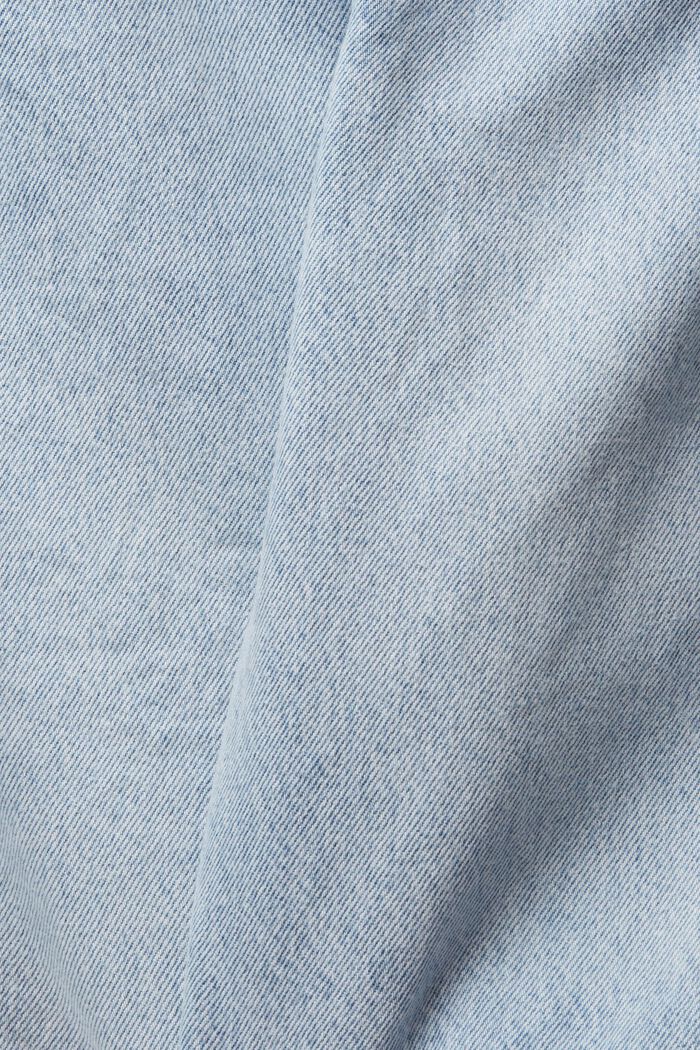 Dżinsowe szorty ze 100% organicznej bawełny, BLUE LIGHT WASHED, detail image number 7