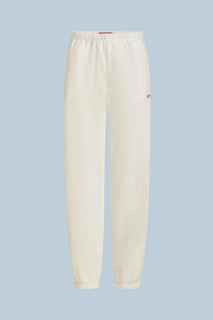 Spodnie dresowe unisex z bawełnianego polaru z logo