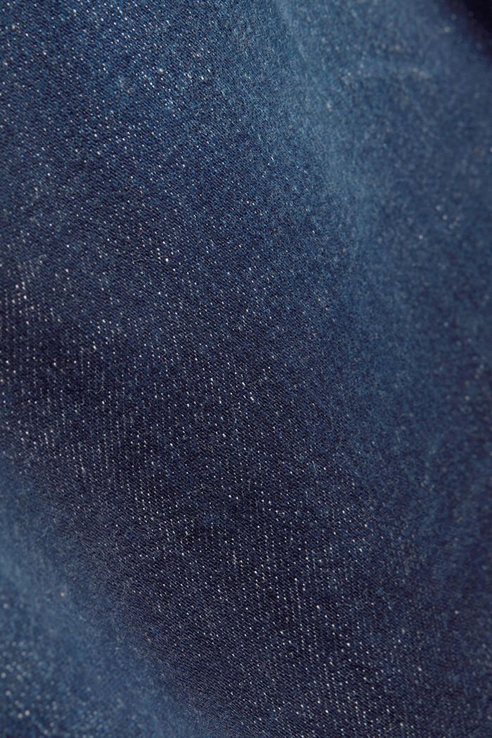 Elastyczne dżinsy z bawełną organiczną, BLUE DARK WASHED, detail image number 7