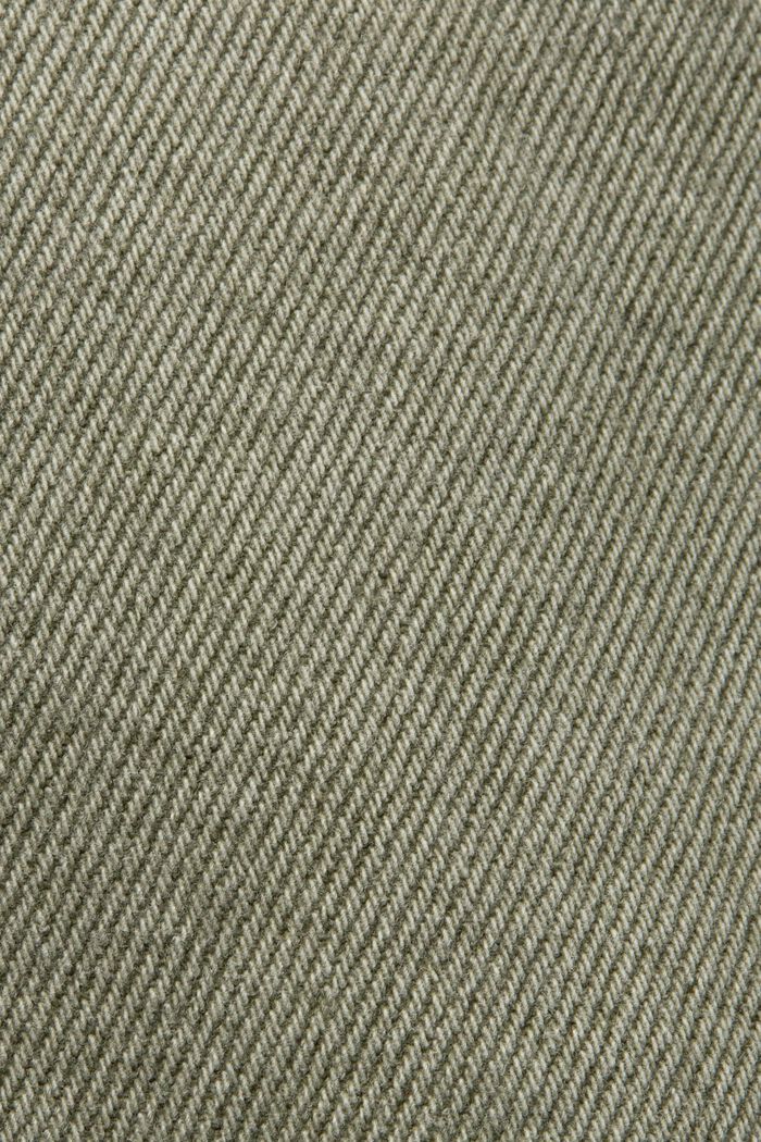 Kolorowe szorty z denimu, GREEN, detail image number 5
