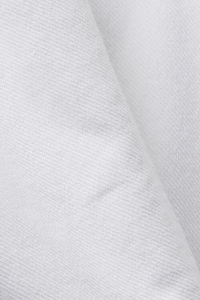 Białe elastyczne dżinsy, WHITE, detail image number 6