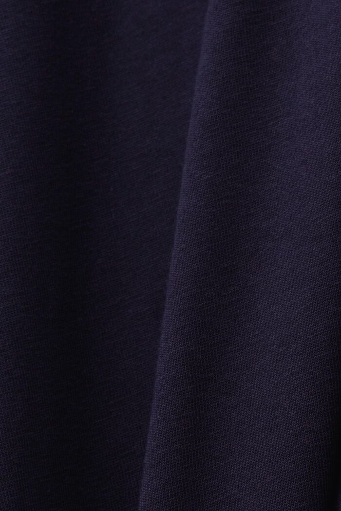 Dżersejowy T-shirt z nadrukiem, 100% bawełny, NAVY, detail image number 5